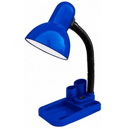 Настольная лампа 2067 голубая под Е27 R&C