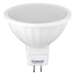 Лампа светодиодная General Стандарт GLDEN-MR16-15-230-GU5.3-3000, 661070, GU-5.3, 3000 К